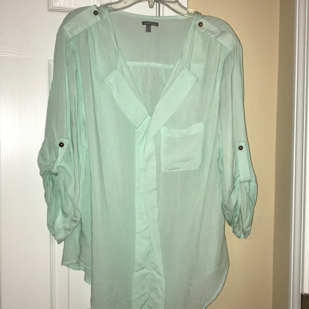 Teal Blouse